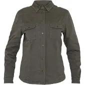 John Doe Motoshirt XTM Damen Motorrad Hemd, oliv, L
