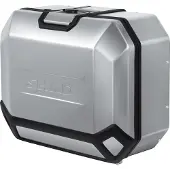 Shad 4P Seitenkoffer Terra Aluminium TR36 silber links Unisexneutral280 - Motorradzubehör - Motorradgepäck