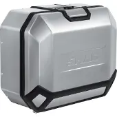 Shad Seitenkoffer Terra Aluminium 36L ALUMINIUM 36L SILBERN RE. braun