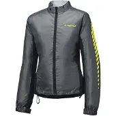 Held Wet Tour 2 Damen Regenjacke, dunkelgrau/schwarz/neon-gelb, S