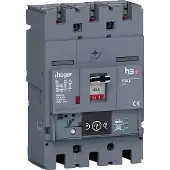 Hager HET040NR Leistungsschalter h3+ P250 Energy 3P3D 40A 70kA FTC