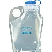 Nalgene - PE-Faltflasche - Trinkflasche Gr 3 l grau/weiß