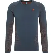 Odlo Herren Unterhemd BL TOP Crew neck l/s PERFORMAN
