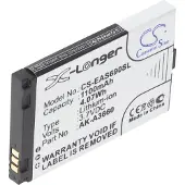 Cameron Sino Akku passend für den Emporia SafetyPlus A3690 Li-Ion Akku AK-A3660, 56x36x5,5mm