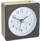 TFA-Dostmann 60.1031.10 Quarz Wecker Grau, Gelb Alarmzeiten 1