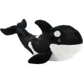 Heunec 248472 - Softissimo Wal 50 cm, Schwarz/Weiß