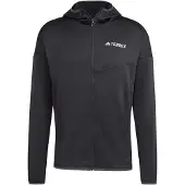 Adidas - XPR Light Hybrid Fleece - Fleecejacke Gr M grau