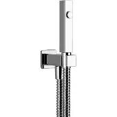 Gessi Rettangolo WC-Reinigungsbrause mit einem Strahl, 33823030, Farbe: Kupfer PVD