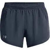 Under Armour Fly By 3'' Shorts gray reflective (044) XS