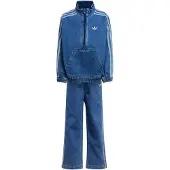 Adidas Originals Set - Jeansstoff - Jeans/Bluse - Medium+ Blue D - - 7 Jahre (122) - Jeans