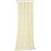 Wirth Vorhang "Kingston" Gr. 1, beige (creme), B:135cm H:145cm, Jacquard, Polyacryl, Polyester, Gardinen, Vorhang