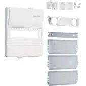 Hager VZ01NWH Ausbaupaket, volta, hybrid, 12 PLE f. Stromkreisverteiler, 48 PLE f. Multimedia