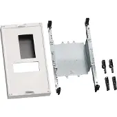 Hager UK31LH1FM Baustein, universN, 450x250mm, f. Leistungsschalter H3+ P250, mit FI, Motorantri