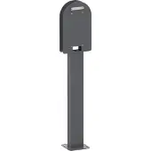 Schneider Electric Electric EVA1PBS2 Stele für 2 Wallboxen, Pro AC Serie