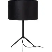 Lucide Stativtischlampe Tondo Schwarz
