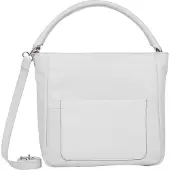 Gerry weber Leder Schultertasche Umhängetasche Ascona Hobo White weiß