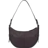 Fossil Leder Schultertasche Harwell Hobo Mink dunkelbraun