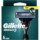 Gillette Mach3 Base 6 pcs