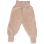 Engel - Baby Hose mit Nabelbund - Fleecehose Gr 74/80 beige