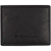 Tom Tailor Lary Leather Wallet Black