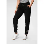 H.I.S. Jogginghose mit metallisch glänzenden Details; Große Größe