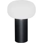 Konstsmide LED-Tischleuchte Antibes IP54, Akku, RGBW, schwarz