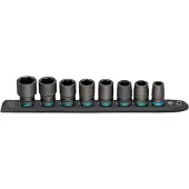 Hazet SmartRail Flexible Kunststoff-Steckleiste Vierkant 12,5 mm (1/2 Zoll), Außen-Sechskant Tractio