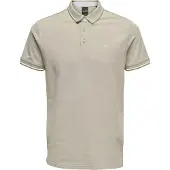 Only & Sons "ONSFLETCHER SLIM SS POLO NOOS" Baumwolle, normal geschnitten