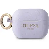 GUESS GUAPSGGEU AirPods Pro Hülle lila/lila Silikon Glitzer