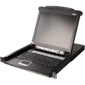 Aten CL5708N 48cm-LCD KVM Switch, USB-PS/2,VGA, 8Ports, US-Layout