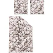 Irisette Bettwäsche "Meran 8531", rosa, B/L: 135cm x 200cm, 1 Stk., 1 Stk., Feinbiber, B/L: 80cm x 80cm, 2 Stk., Feinbiber, Obermaterial: 100% Baumwolle, Bettwäsche, Bettwäsche, flauschig