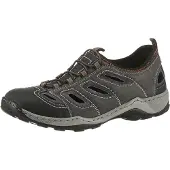 Rieker Herren Slipper Gummizug Halbschuh 08065, Größe:42 EU, Farbe:Mehrfarbig