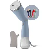 Philips 5000 series Tragbarer Dampfglätter, Tragbare Dampfbürste, 0,12 l, 0,58 min, Blau, Light Blue, 24 g/min