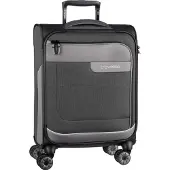 Travelite Viia Trolley S 4-Rollen Schiefer