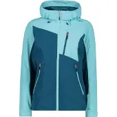 CMP Damen Kapuzenjacke WOMAN JACKET FIX HOOD 33Z5016-M916 40 - Deep Lake - 40