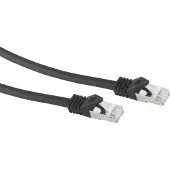 S-Conn S/CONN RJ45-RJ45, m-m, 15m, 15 m, Cat7, S/FTP (S-STP), RJ-45, RJ-45, Schwarz