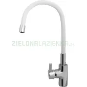 Pyramis 090919538, Herunterziehen, Chrom, Weiß, Stahl, Joystick, Einzelbild, 41 cm