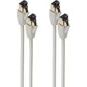 Shiverpeaks BS08-41050-2, 5 m, Cat8.1, F/FTP (FFTP), RJ-45, RJ-45, Grau