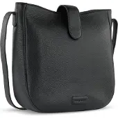 Bugatti Schultertasche Umhängetasche Elsa Shoulder Bag Black schwarz