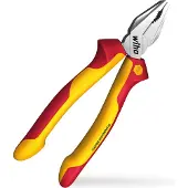 Wiha Kombizange Professional electric mit DynamicJoint und OptiGrip mit extra langer Schneide - Blisterverpackung - 27418