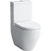 Laufen PRO Stand-WC, Tiefspüler, für Aufsatz-Spülkasten, spülrandlos, Abgang senkrecht/waagerecht, 650x360x430mm, H8259624000001, Farbe: Weiß mit LCC