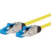 METZ CONNECT 13084H2077-E, 2 m, Cat8.1, S/FTP (S-STP), RJ-45, RJ-45, Gelb