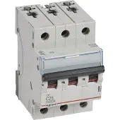 Legrand 404224 TX3 Leitungsschutzschalter C-Charakteristik, 25A, 3-polig, 10kA, 400VAC, 3TE