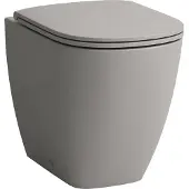 Laufen LUA Stand-Tiefspül-WC, Abgang: waagerecht oder senkrecht, 360x520mm, H8230810370001, Farbe: Manhattan