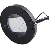 Unilux EyeLight, Grau, Acrylnitril-Butadien-Styrol (ABS), Aluminium, Kunststoff, Homeoffice, Büro, 1 Glühbirne(n), 5 W, LED