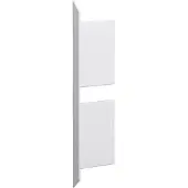 Hager BKIS121306D9016 Endstück aus Stahlblech zu BKIS 12,5x230mm Oberteil 2x80mm vweiß