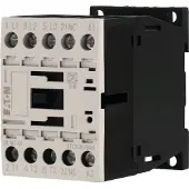 Eaton 276592 Leistungsschütz, 3-polig, 380 V 400 V 3 kW, 1 Ö, 220 V 50/60 Hz, Wechselstrombetätigung, Schraubklemmen DILM7-01(220V50/60HZ)