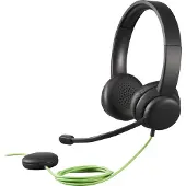 Acer GP.HDS11.01N, Kabelgebunden, Anrufe/Musik, 20 - 20000 Hz, 160 g, Kopfhörer, Schwarz