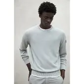 Ecoalf für Herren. MCMGAKNTAIL00639S25-007 Schwanzpullover grau (S), Lässig, Bio-Baumwolle, Nachhaltig