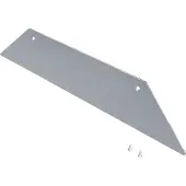 Hager TEH AKE2000702 Endstück zweiseitig aus Stahlblech zu Aufbodenkanal AK 200x70mm